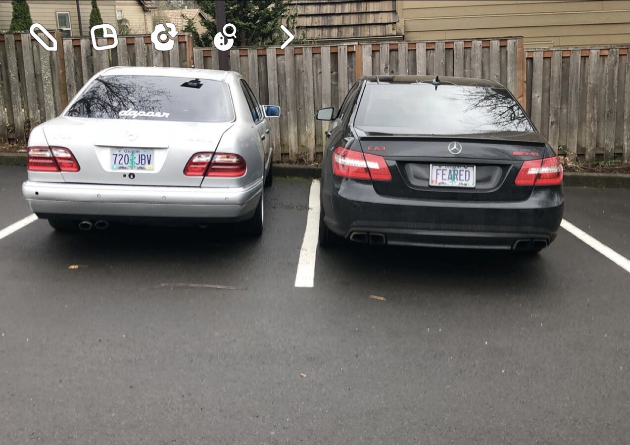 Mercedes E55 AMG & C63 AMG